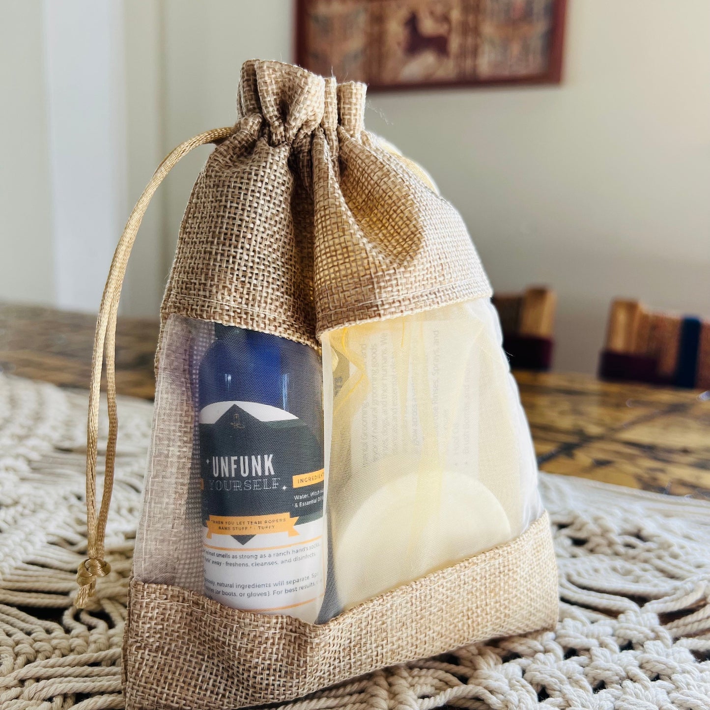 Bulk 4 Pack - Stocking Stuffer: Unfunk Yourself mini & Brush Bomb single