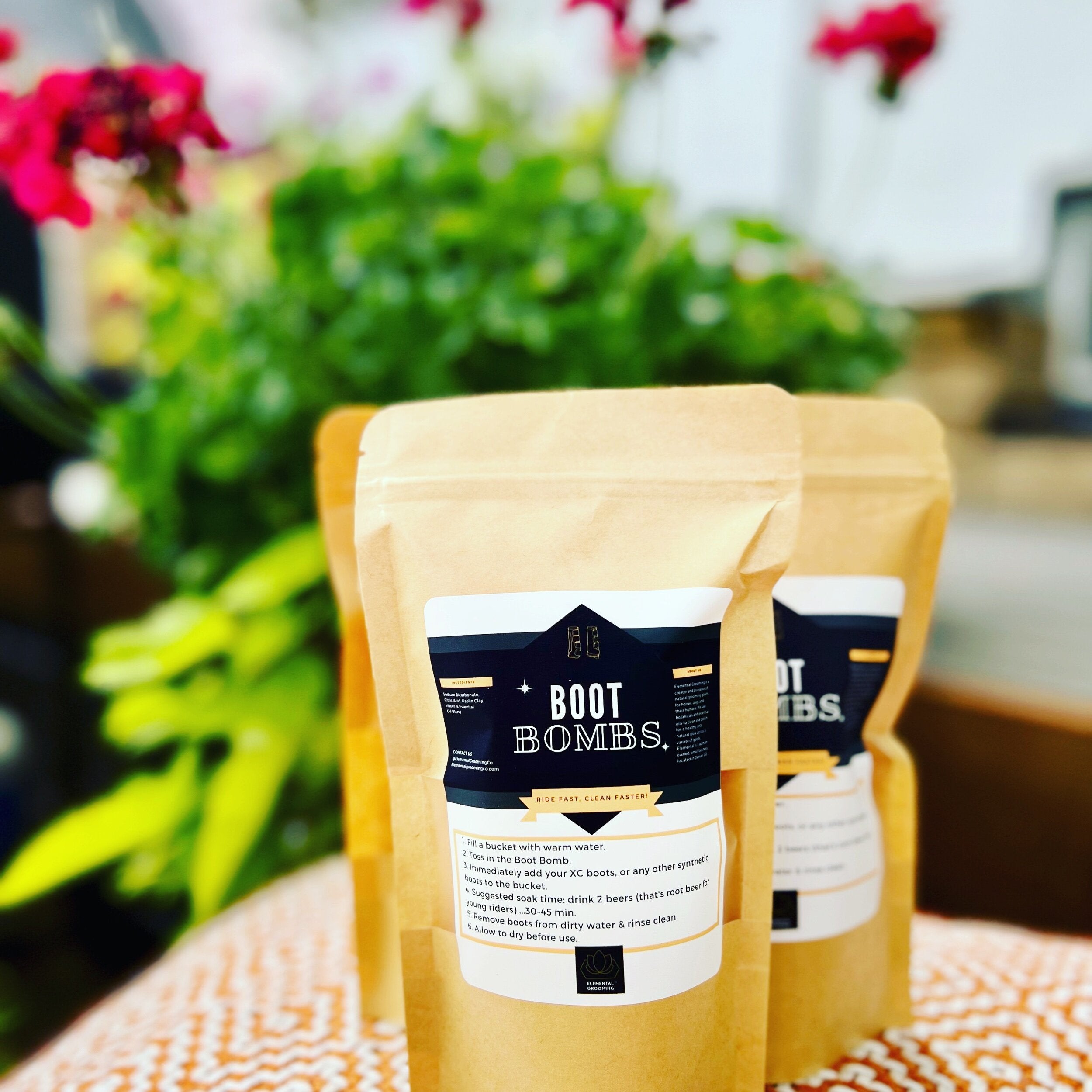 Boot Bombs – Elemental Grooming
